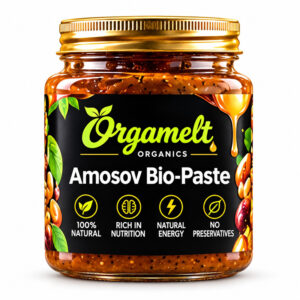 Orgamelt Organics Amosov Bio-Paste – Dried Fruit, Walnut & Honey Spread | 250g